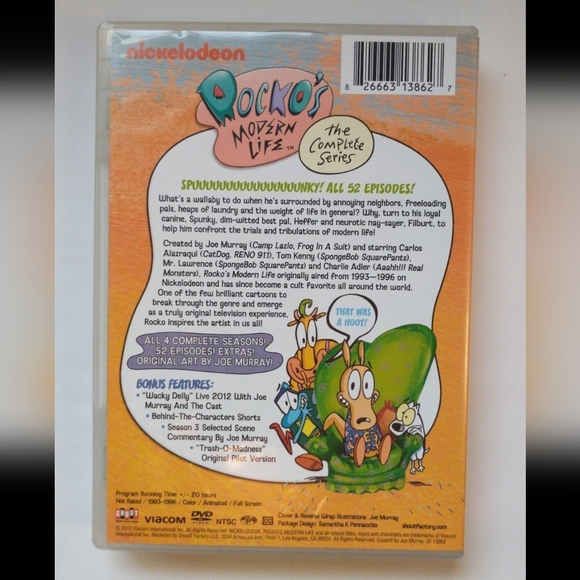 Rocko's Modern Life Complete Series DVD Box Set - Picture 2 of 8
